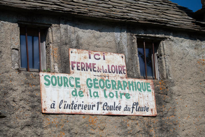 Source géographique de la Loire