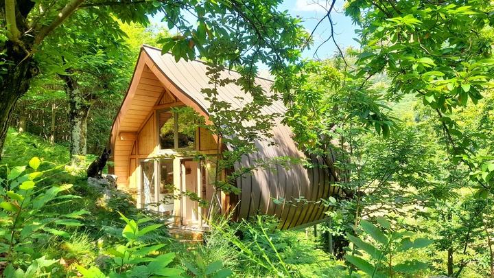 les cabanes du loup bleu