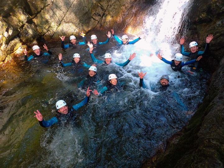 Les plus beau toboggans de canyoning de l'Ardèche