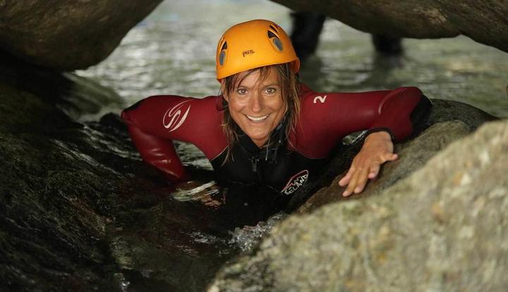 Aero Besorgues avec GEO GEO canyoning