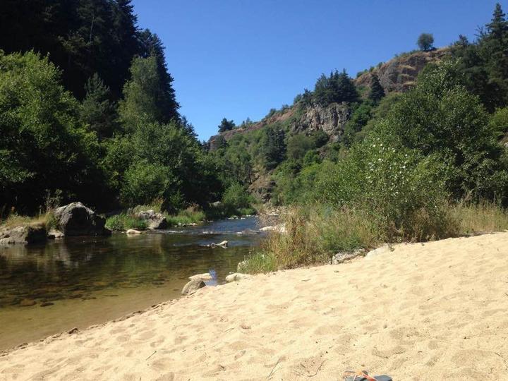 Plage sauvage sur la Loire