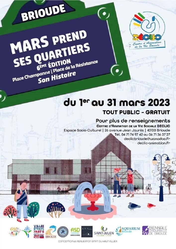 Mars prend ses quartiers - 6è édition Mars prend ses quartiers - 6è édition