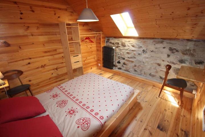 Chambre avec 1 lit en 140, esprit montagne