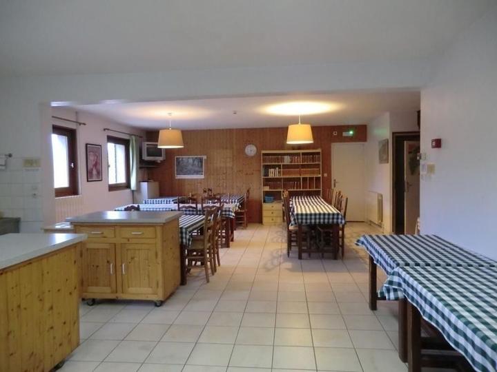 la pièce à vivre du gîte