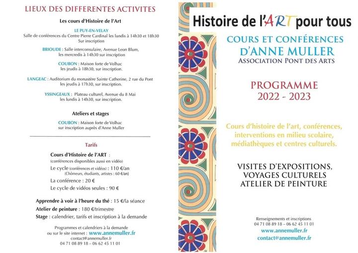 EVE Histoire de l'Art pour tous