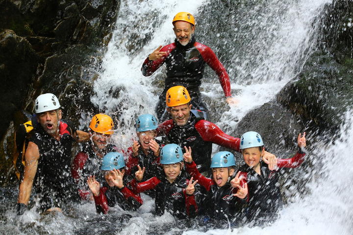 Aero Besorgues avec Geo GEO canyoning