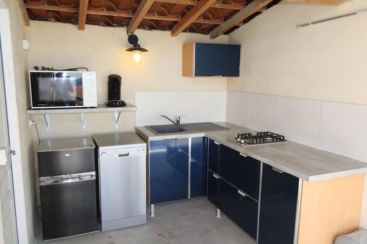 Cuisine d'été entièrement équipée