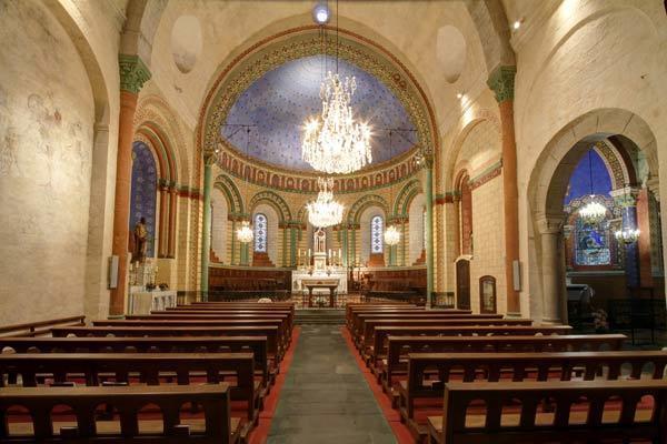 Eglise-Saint-Pierre-Blesle-(1) Peintures murales du choeur