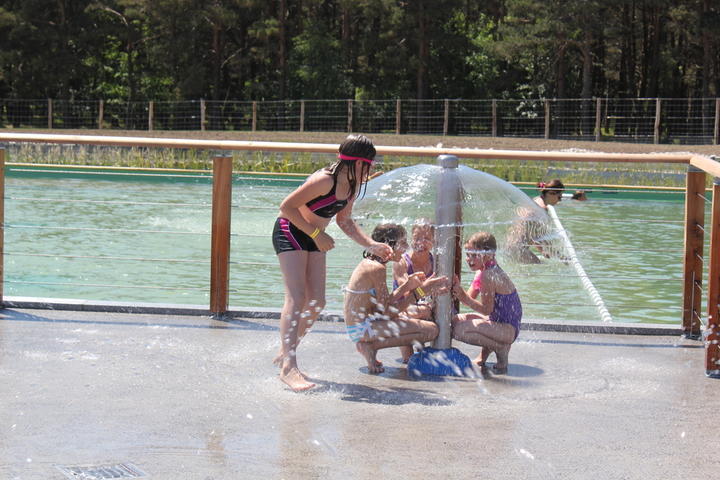 Jeux enfants Baignade biologique