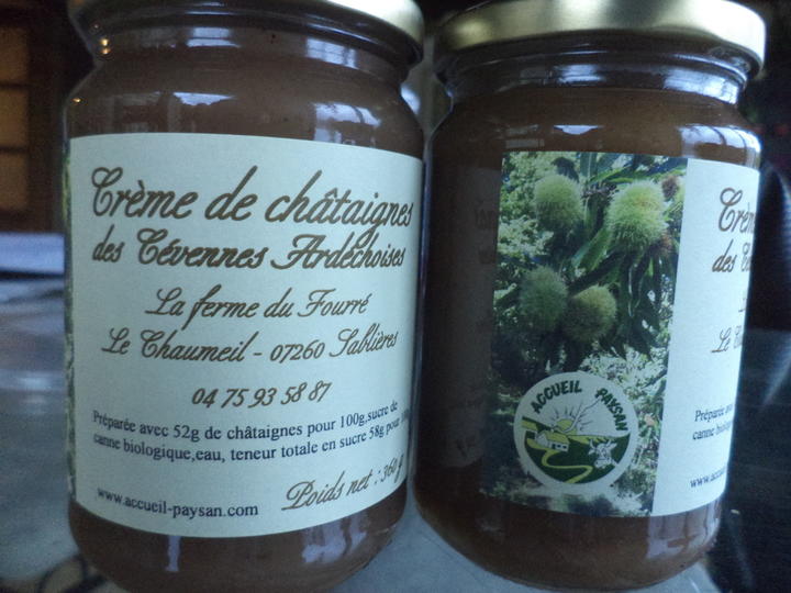 la ferme du fourre crème de chataigne
