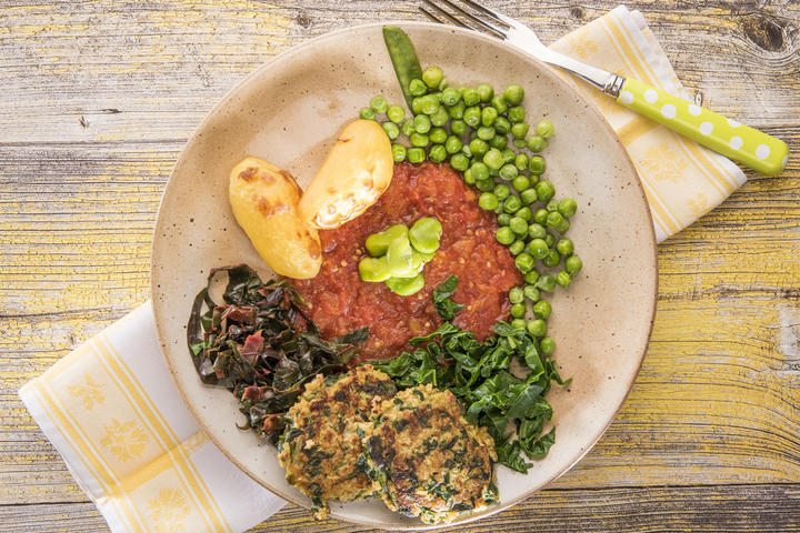 La Table de Vailhac-25.jpg assiette végétarienne