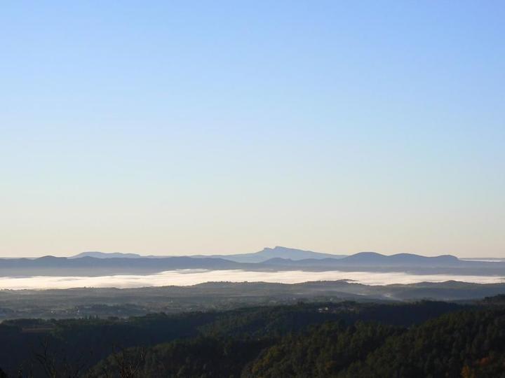 Vue du gite le matin