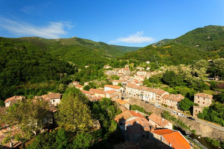 Burzet - Le village depuis la Tour de l'Horloge ©S.BUGNON