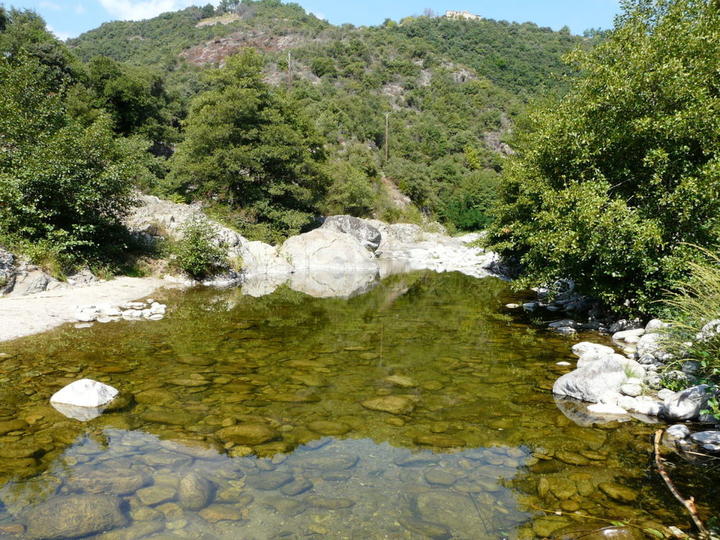 Camping relais des brison Baignade privé sur le camping