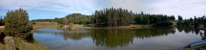 Panoramique Etangs de Bergougnoux