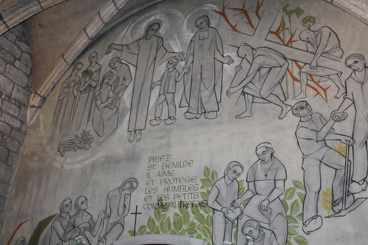 Collégiale_Saint_Médard_Saugues_fresque