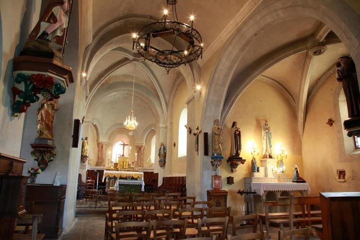 Intérieur Eglise Javaugues