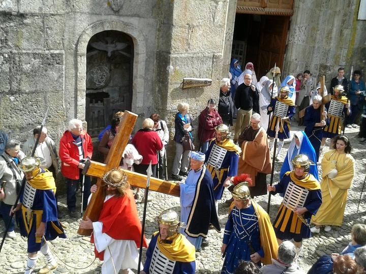 Burzet - Calvaire - La procession 2 Burzet - Calvaire - La procession 2