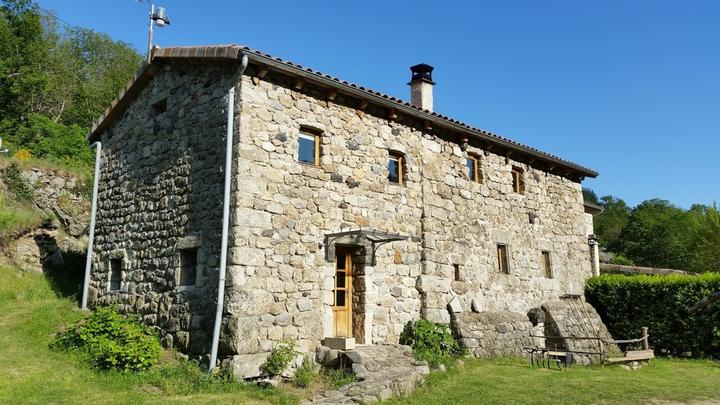 Façade ouest du moulin
