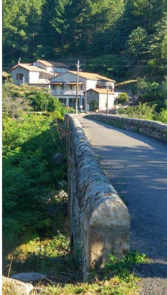 accès au gîte à partir du village