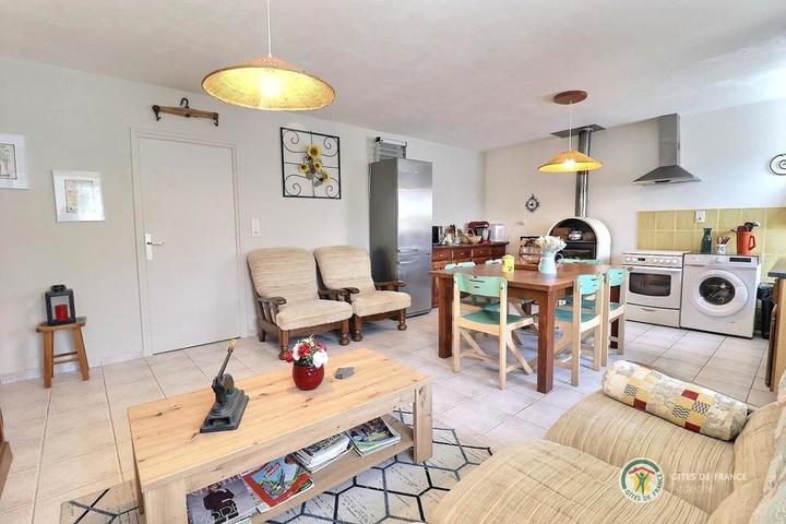 L'espace salon et repas