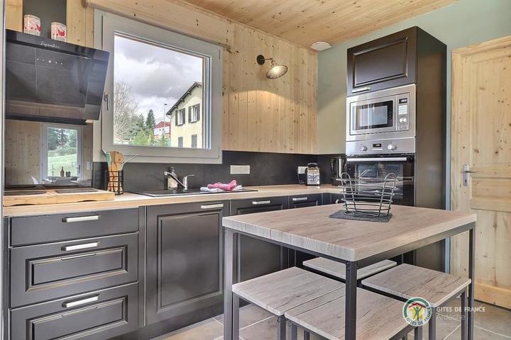 La cuisine toute équipée