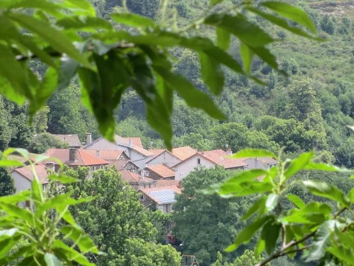 Vue sur le village des Fagoux