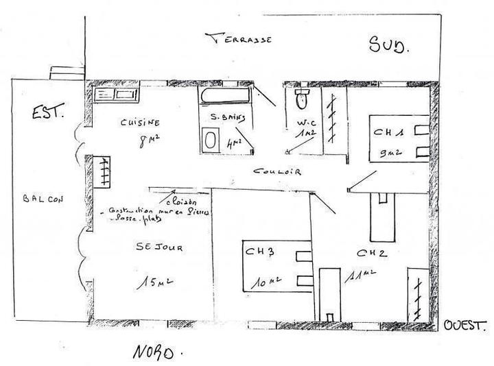 plan intérieur