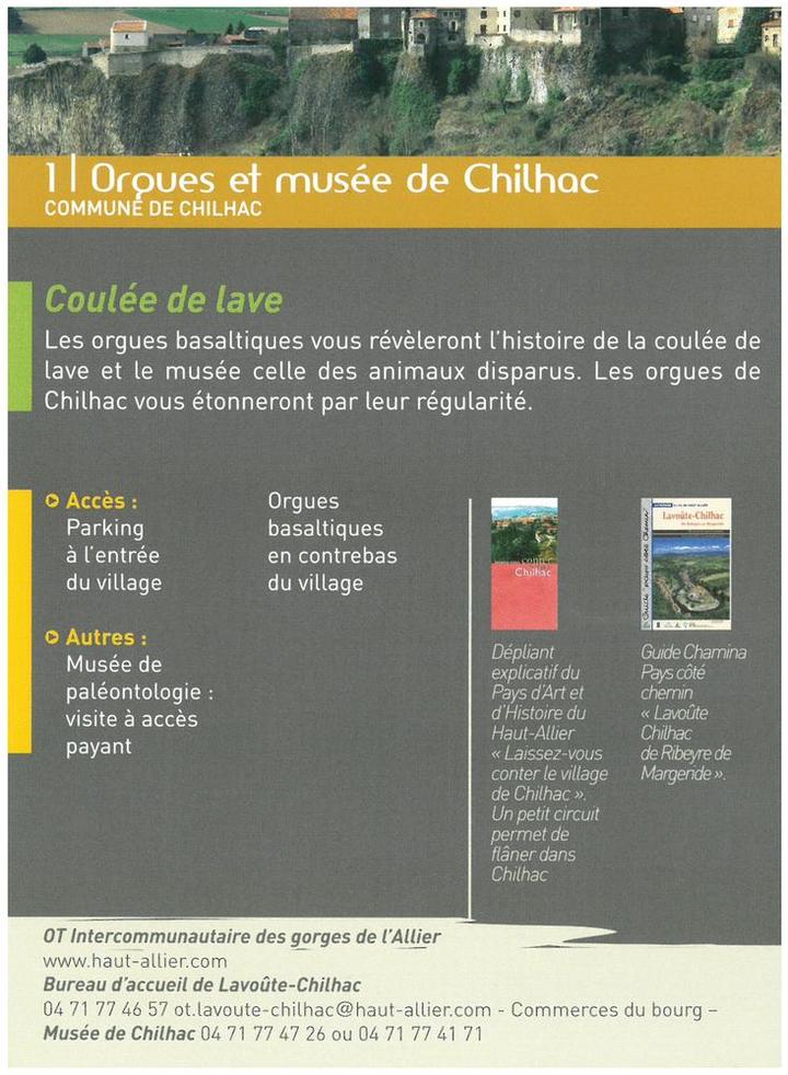 Orgues de Chilhac Volcan en Liberté