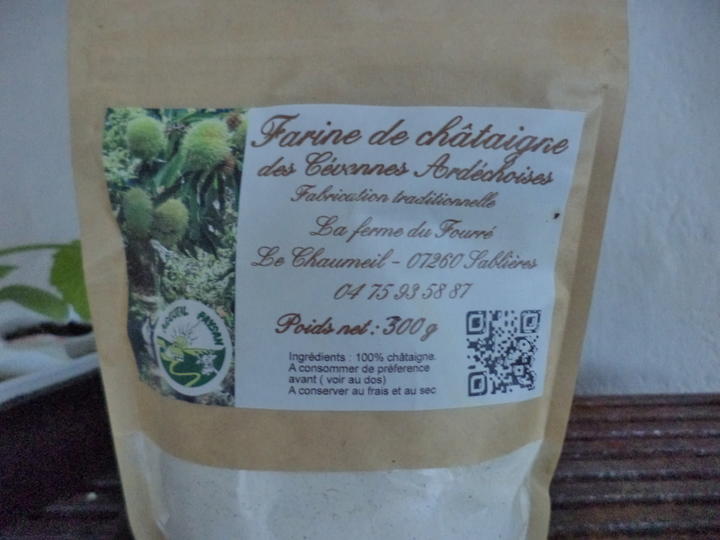la ferme du fourre farine de chataigne