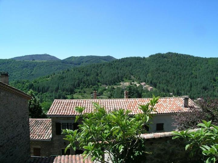 La vue depuis le jardin